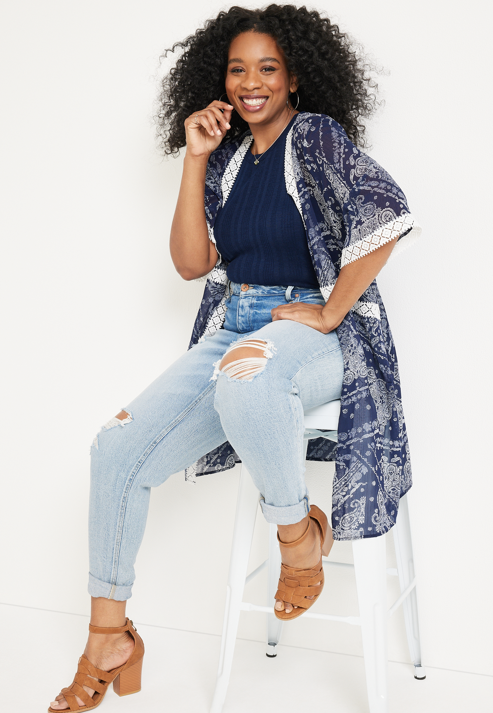 Plus Size Highline Solid Ribbed Tank Top, C1919, large