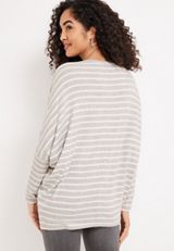24/7 Dakota Striped Dolman Top, , small