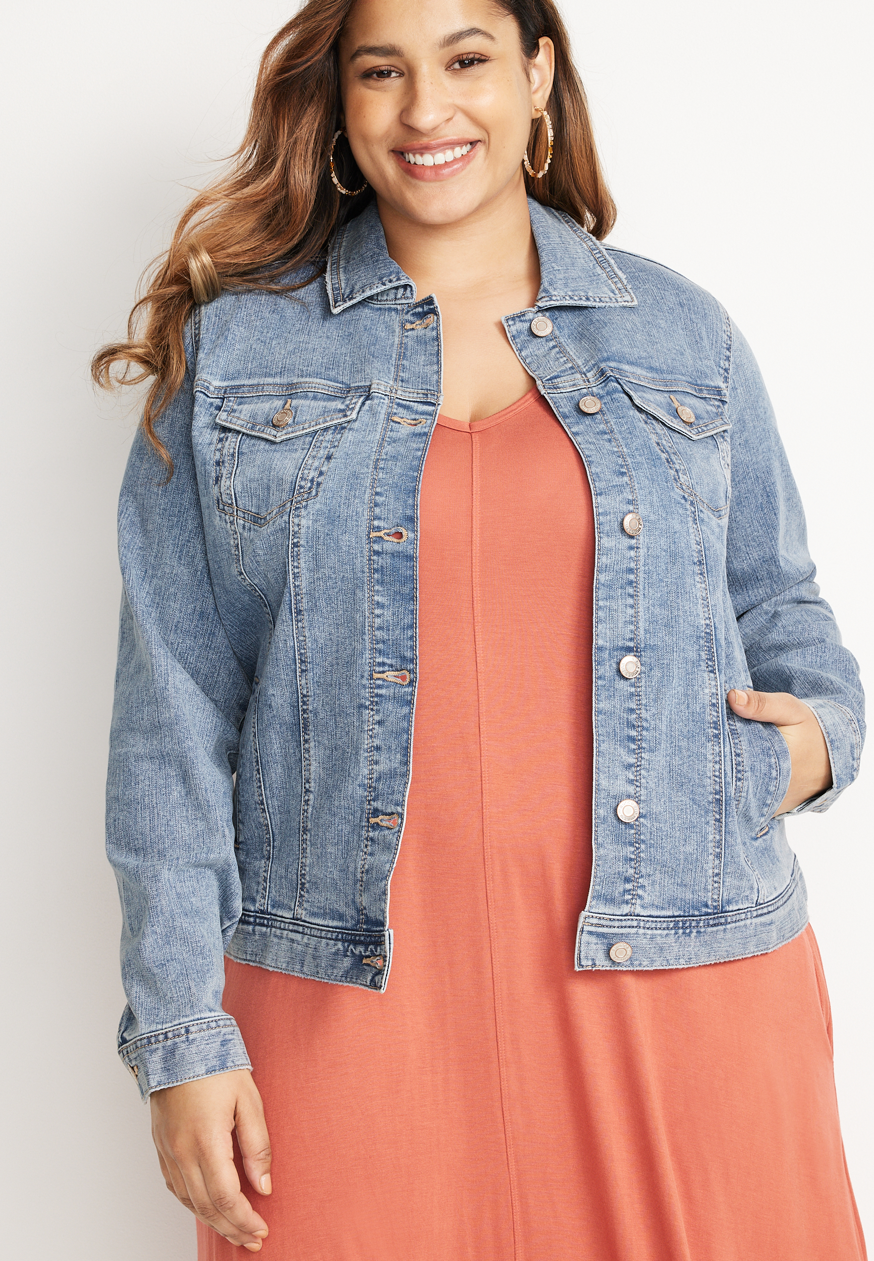 Maurices plus outlet size jackets