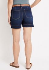 m jeans by maurices&trade; Weekender Mid Rise 5in Belted Short, C258, small