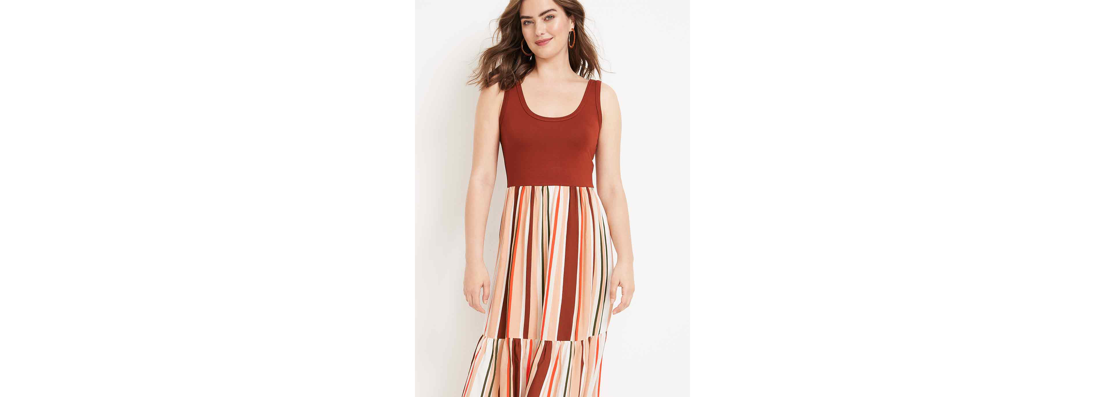 Striped Maxi Dress