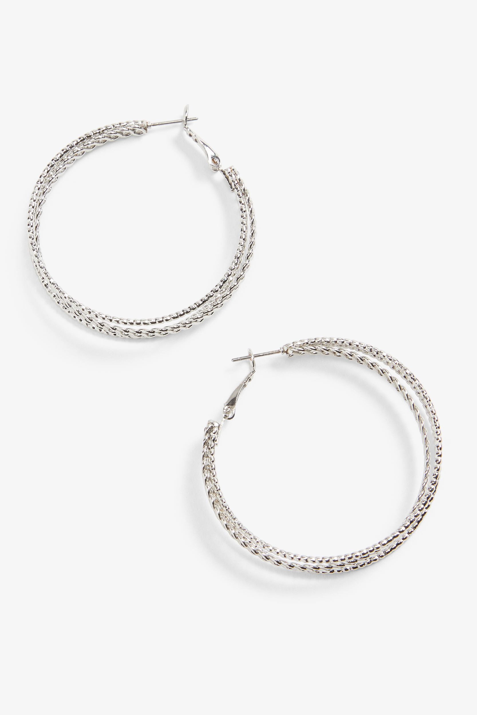 Silver Hoop Earrings | maurices