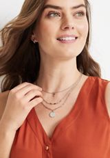 3 Pack Cross Pendant Necklace Set, , small
