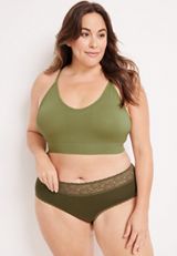 Simply Comfy Cotton Hipster Panty, C203, small