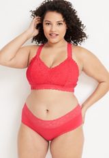 Simply Comfy Cotton Hipster Panty, C8356, small