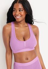 Simply Comfy Waffle Racerback Bralette, C5815, small
