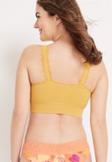 True Stretch Seamless Lace Strap Bralette, C3522, small