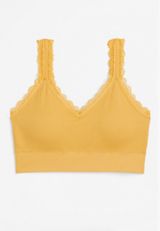 True Stretch Seamless Lace Strap Bralette, C3522, small