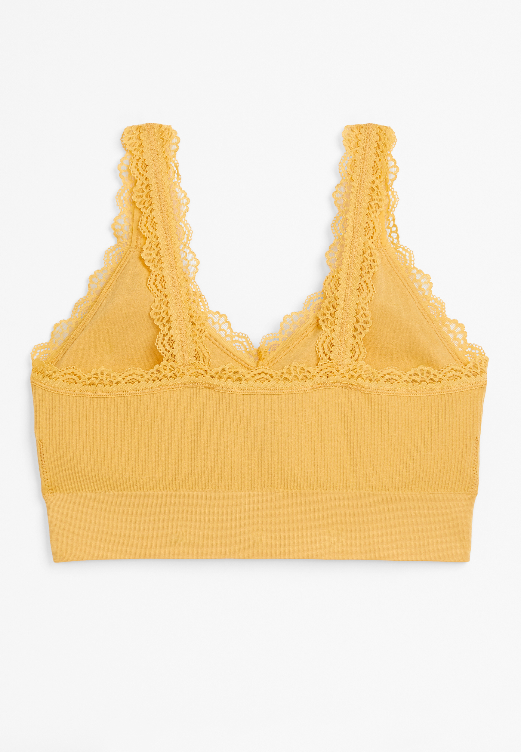True Stretch Seamless Lace Strap Bralette, C3522, large