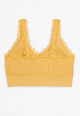 True Stretch Seamless Lace Strap Bralette, C3522, small