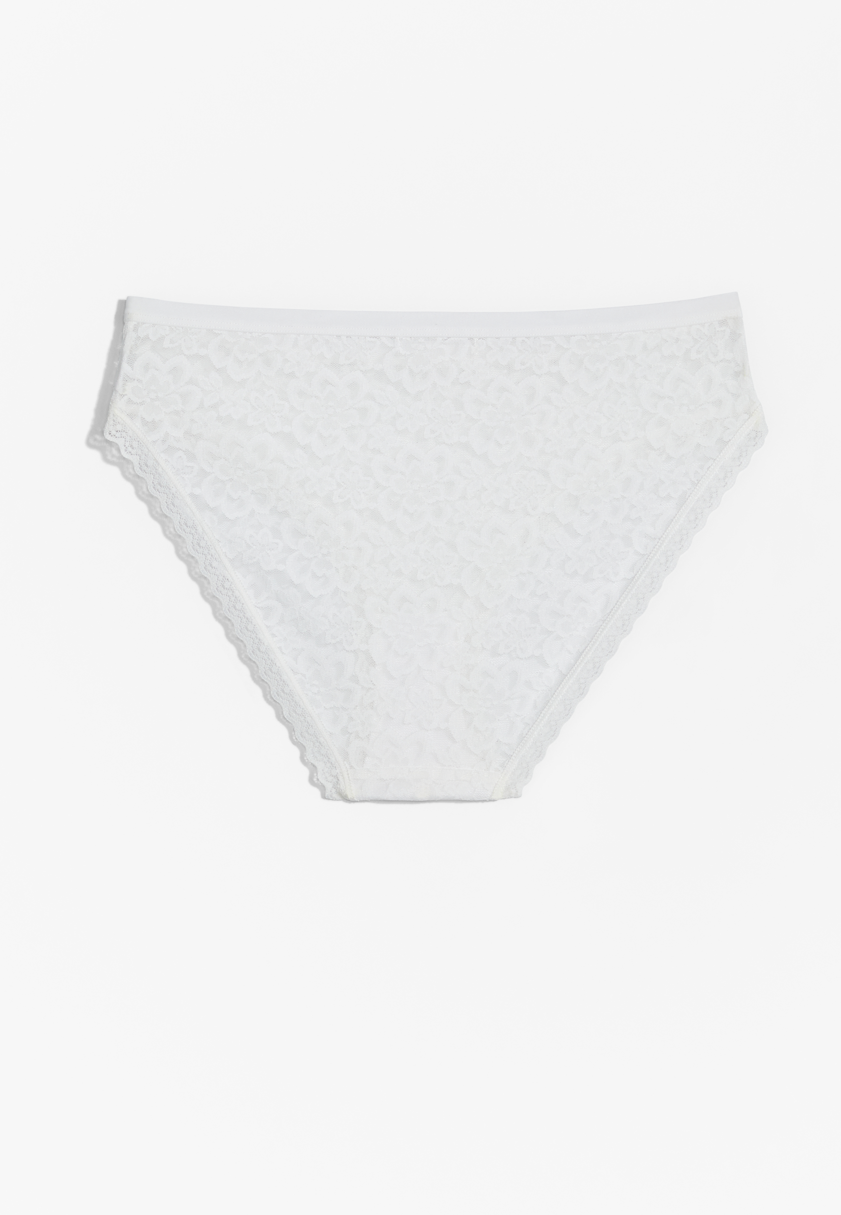 Vintage Lace Bikini Panty, SOFT WHITE, large