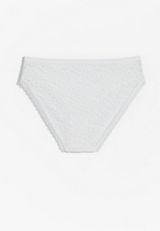 Vintage Lace Bikini Panty, SOFT WHITE, small