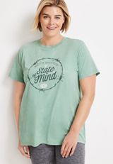 Plus Size Beth Dutton State Of Mind Graphic Tee, C6613, small
