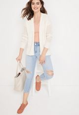 Tape Yarn Cardigan, C4673, small