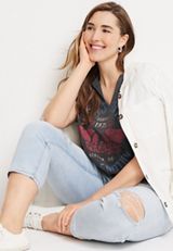 Plus Size Aerosmith Graphic Tee, C106, small