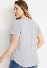Plus Size Farm Fresh Blooms Graphic Tee, , small
