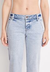 m jeans by maurices&trade; Straight 90s Low Rise Carpenter Jean, C2806, small