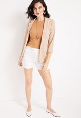 m jeans by maurices&trade; White High Rise 5in Short, C223, small