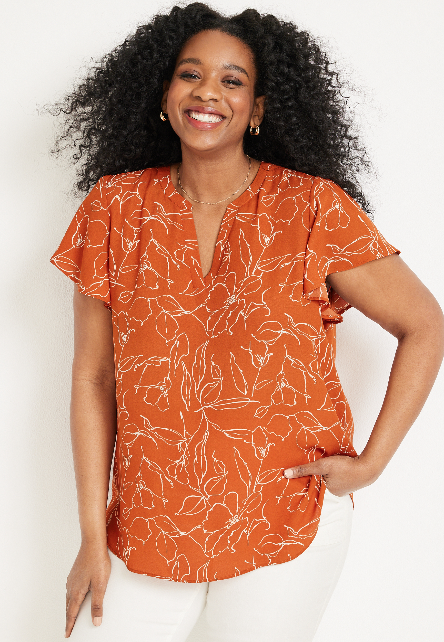women's plus size tops and blouses