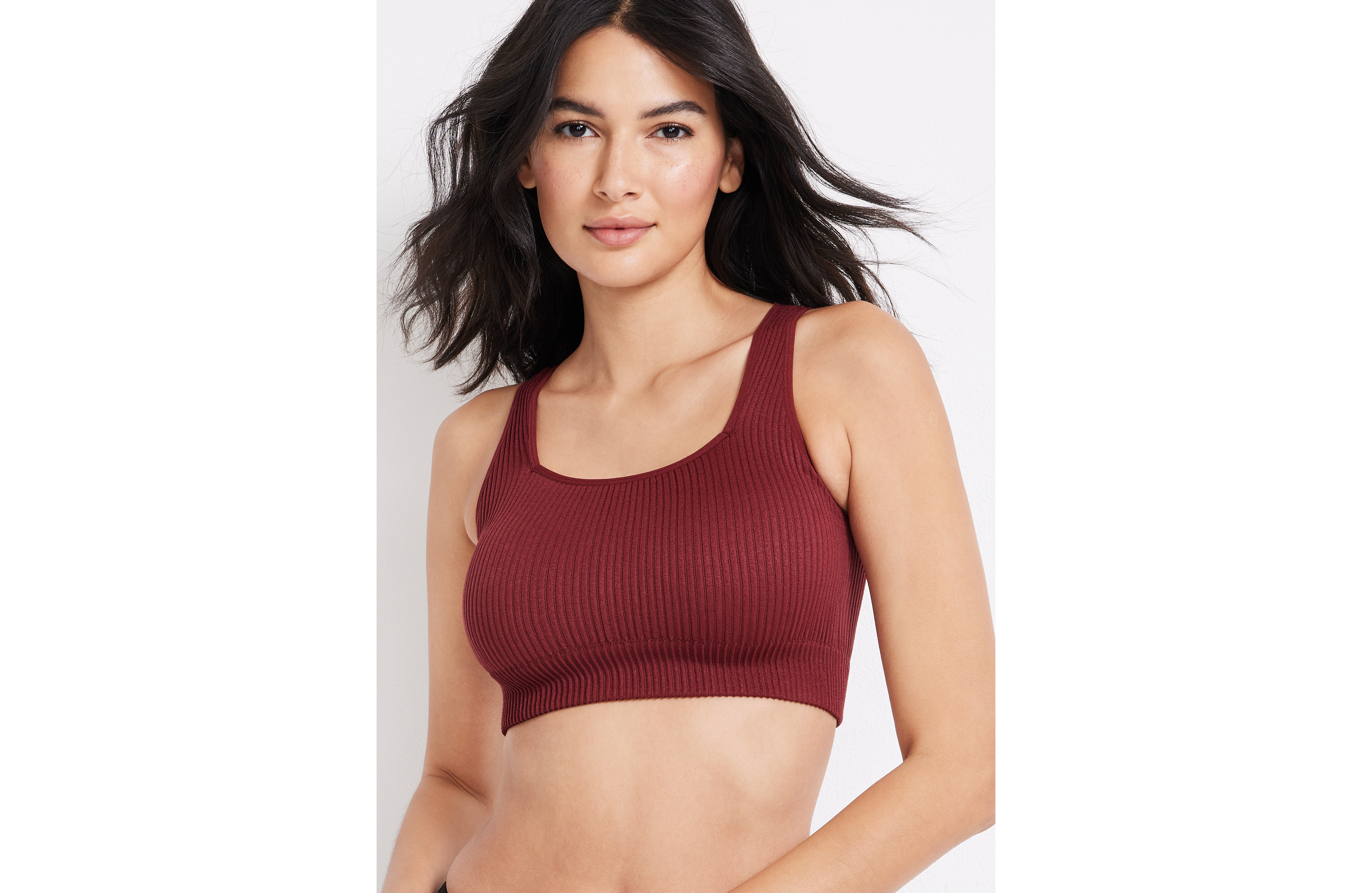 True Stretch Seamless Wide Ribbed Bralette