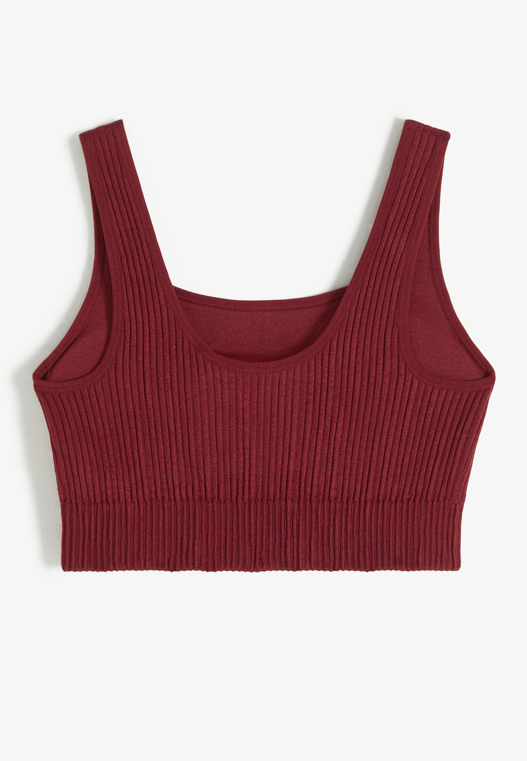 True Stretch Seamless Wide Ribbed Bralette, C9179, large