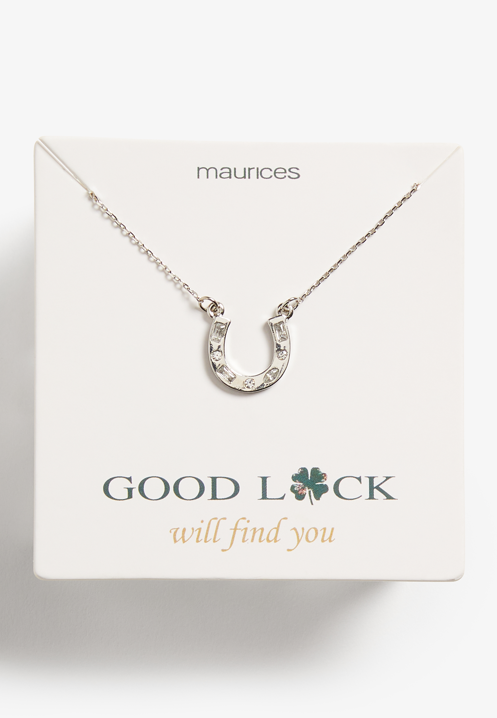 Horseshoe Pendant Necklace