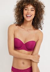 SmoothBliss Lace Trim Strapless Bra, C2301, small