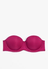 SmoothBliss Lace Trim Strapless Bra, C2301, small