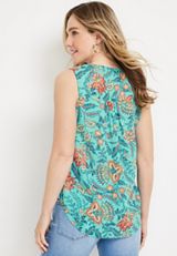 Atwood Floral Tank Top, C8644, small