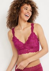 Vintage Lace Criss Cross Braletteâ€¯, C2301, small