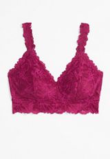 Vintage Lace Criss Cross Braletteâ€¯, C2301, small
