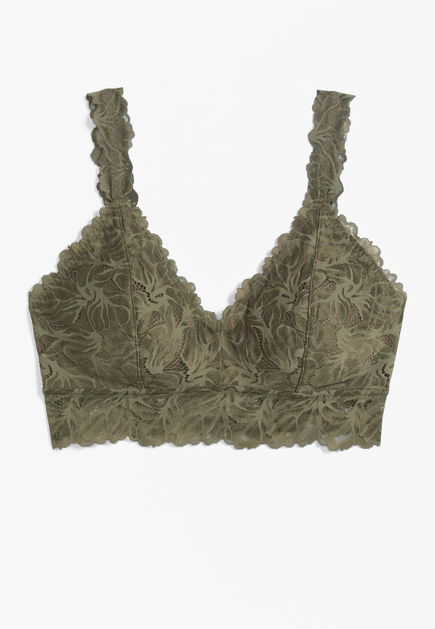 Vintage Lace Criss Cross Braletteâ€¯, C6897, large