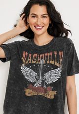 Nashville Boyfriend Graphic Tee, C106, small
