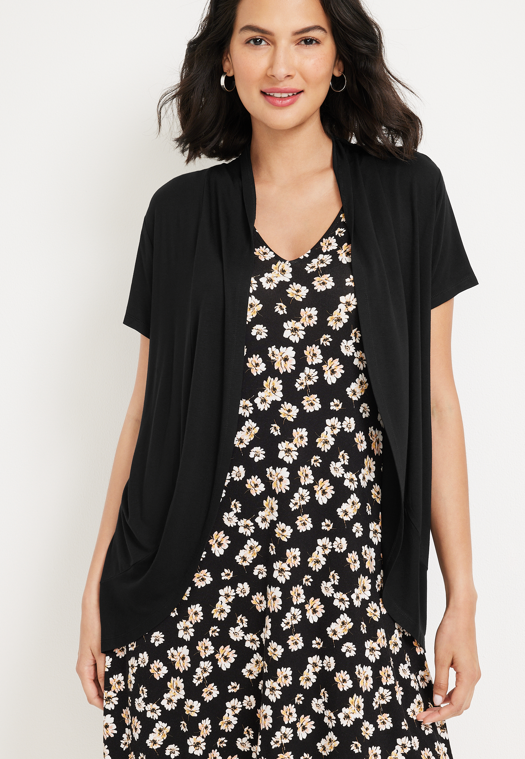 Maurices hotsell black cardigan