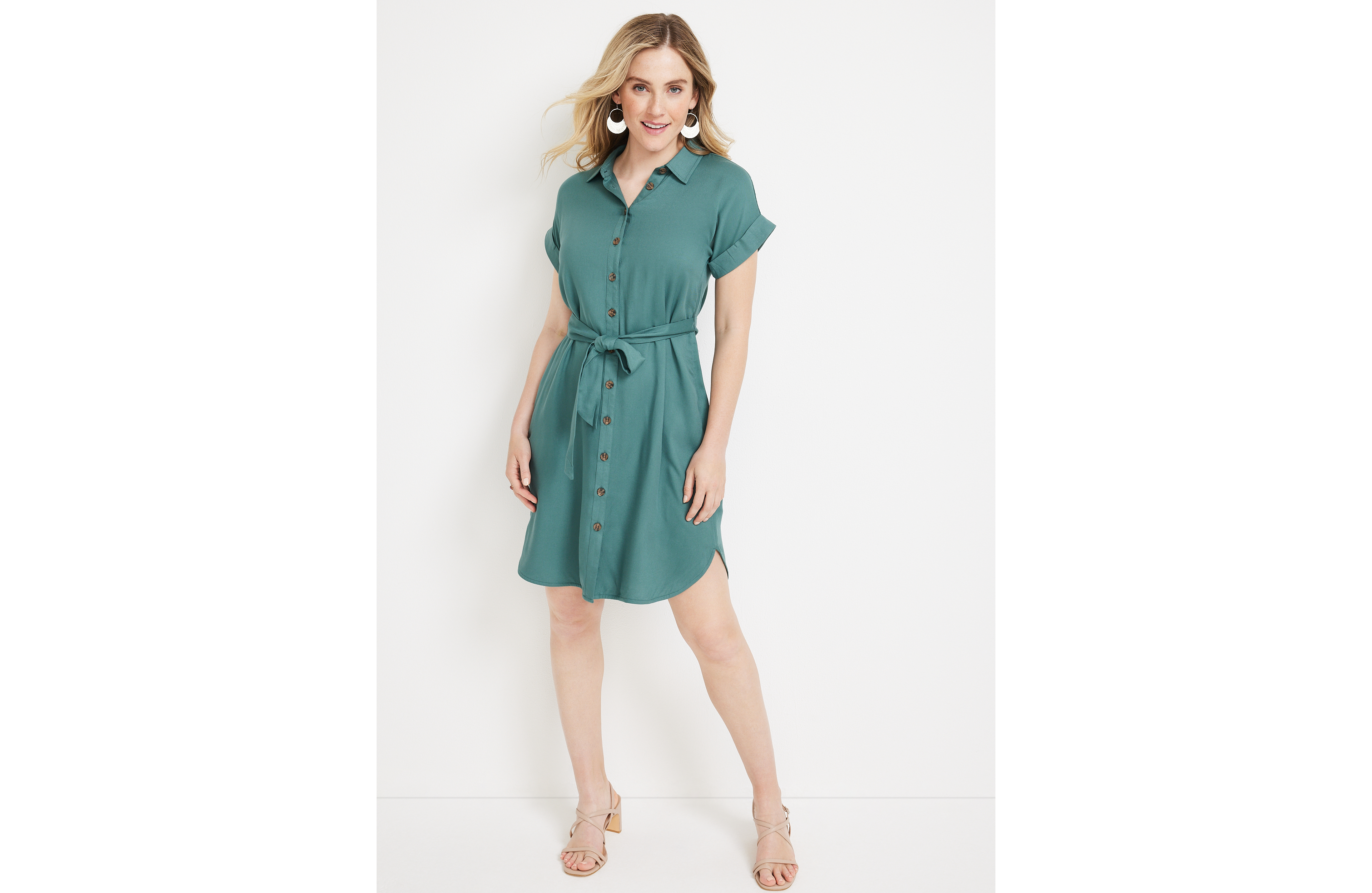 Button Down Shirt Dress