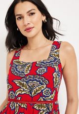 Floral Skater Dress, C6875, small