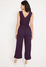 24/7 Striped Cropped Jumpsuit, C1769, small