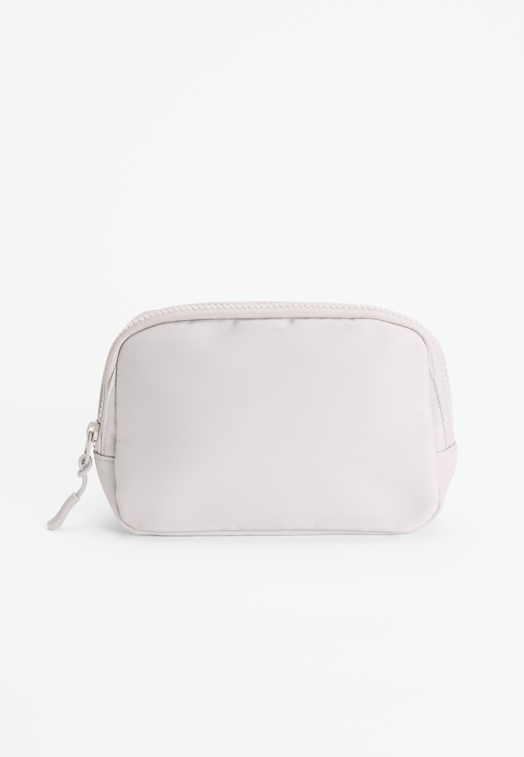 Solid Crossbody Belt Bag, LIGHT GRAY, large