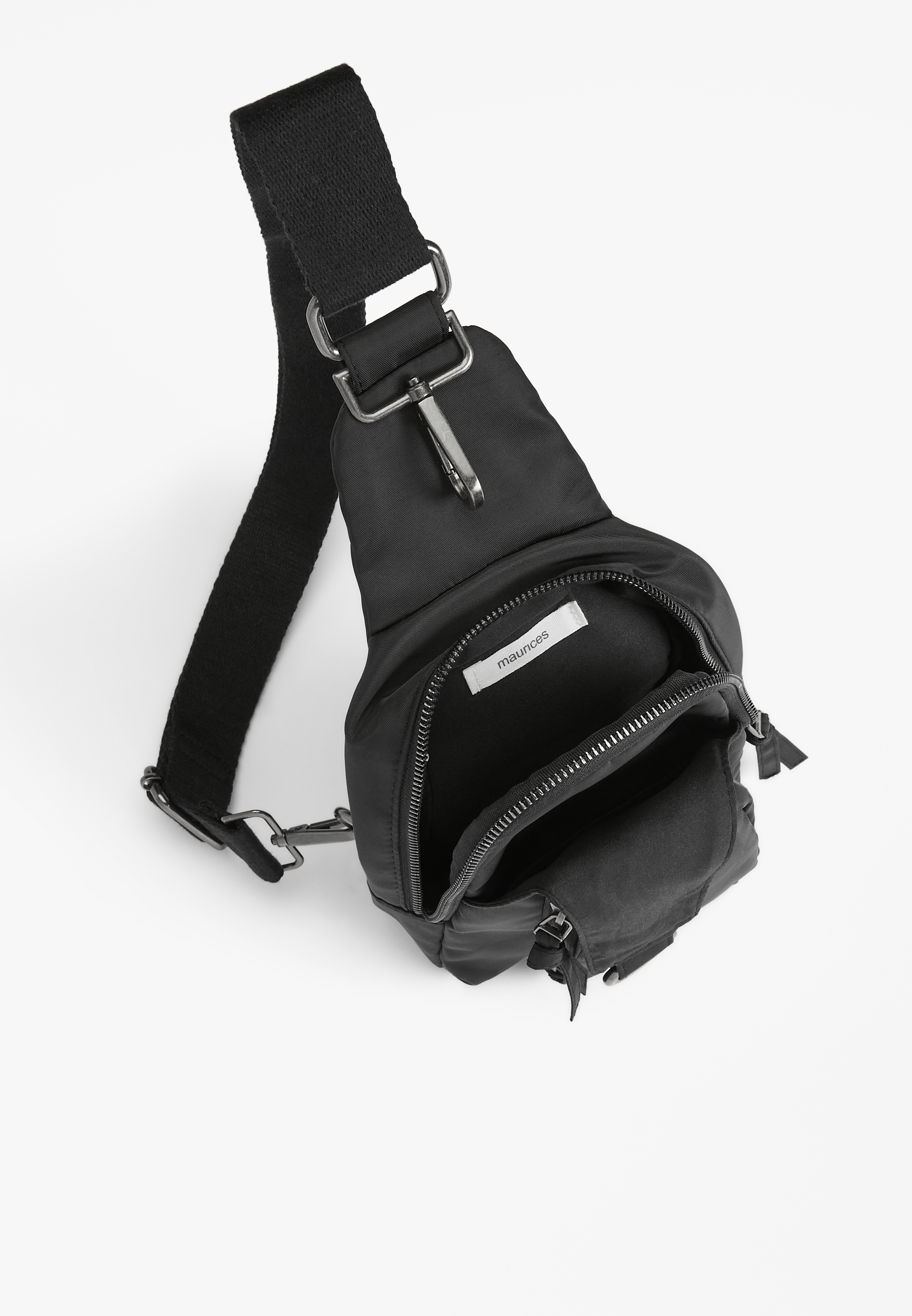 Sling Bag, BLACK, large