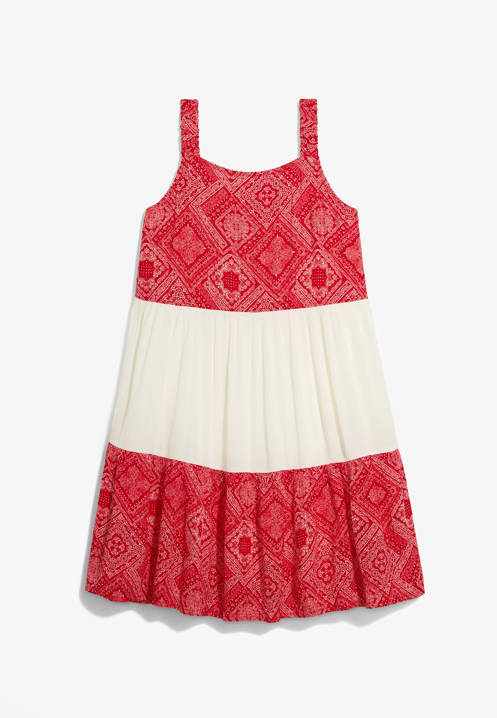Girls Americana Tiered Dress | maurices