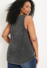 Plus Size Americana Route 66 Graphic Tank, C125, small
