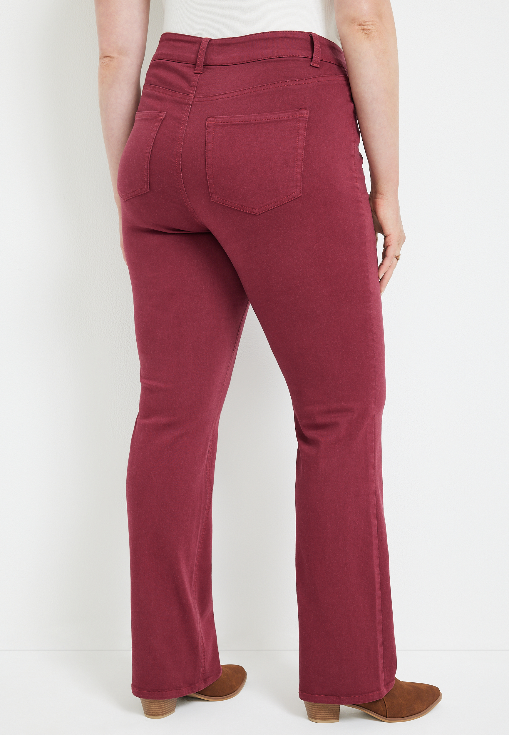 Plus Size m jeans by maurices&trade; Slim Boot Curvy Fit High Rise Jean, C9179, large