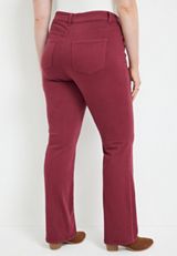 Plus Size m jeans by maurices&trade; Slim Boot Curvy Fit High Rise Jean, C9179, small