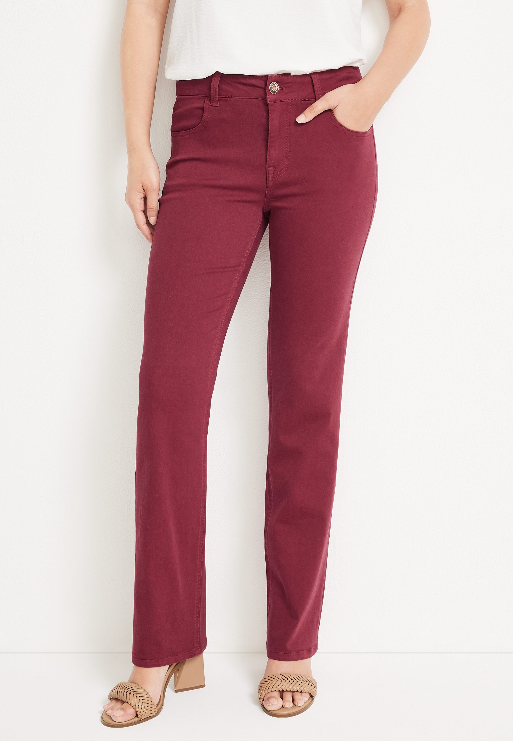 m jeans by maurices&trade; Slim Boot High Rise Jean, C9179, large