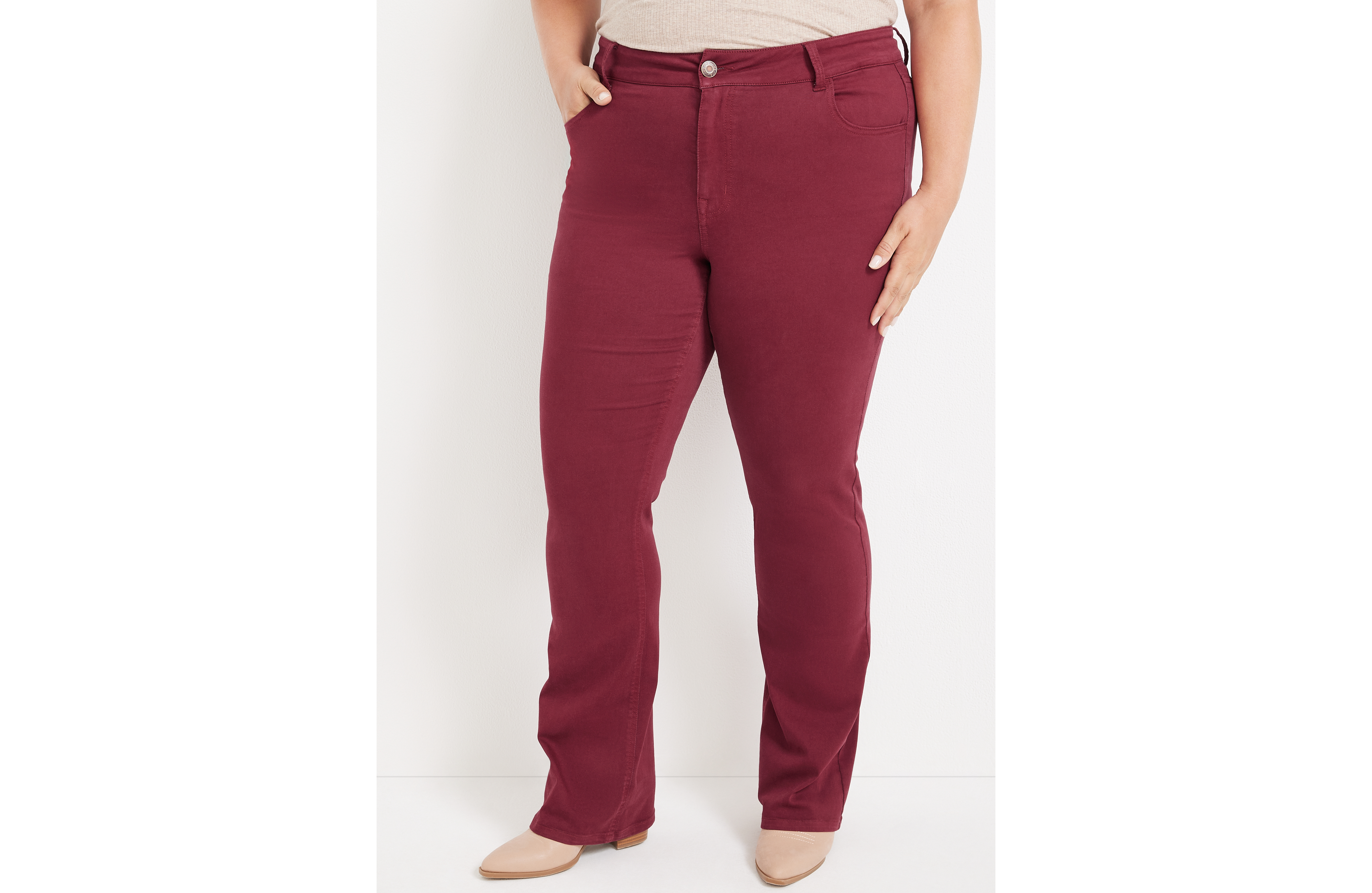 Plus m jeans by maurices™ Slim Boot High Rise Jean