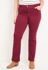 Plus Size m jeans by maurices&trade; Slim Boot Mid Fit High Rise Jean, C9179, small