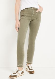 m jeans by maurices™ High Rise Double Button Jegging Made With REPREVE®