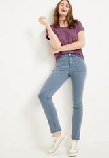 m jeans by maurices&trade; Slim Straight Ankle High Rise Jean, C8996, small