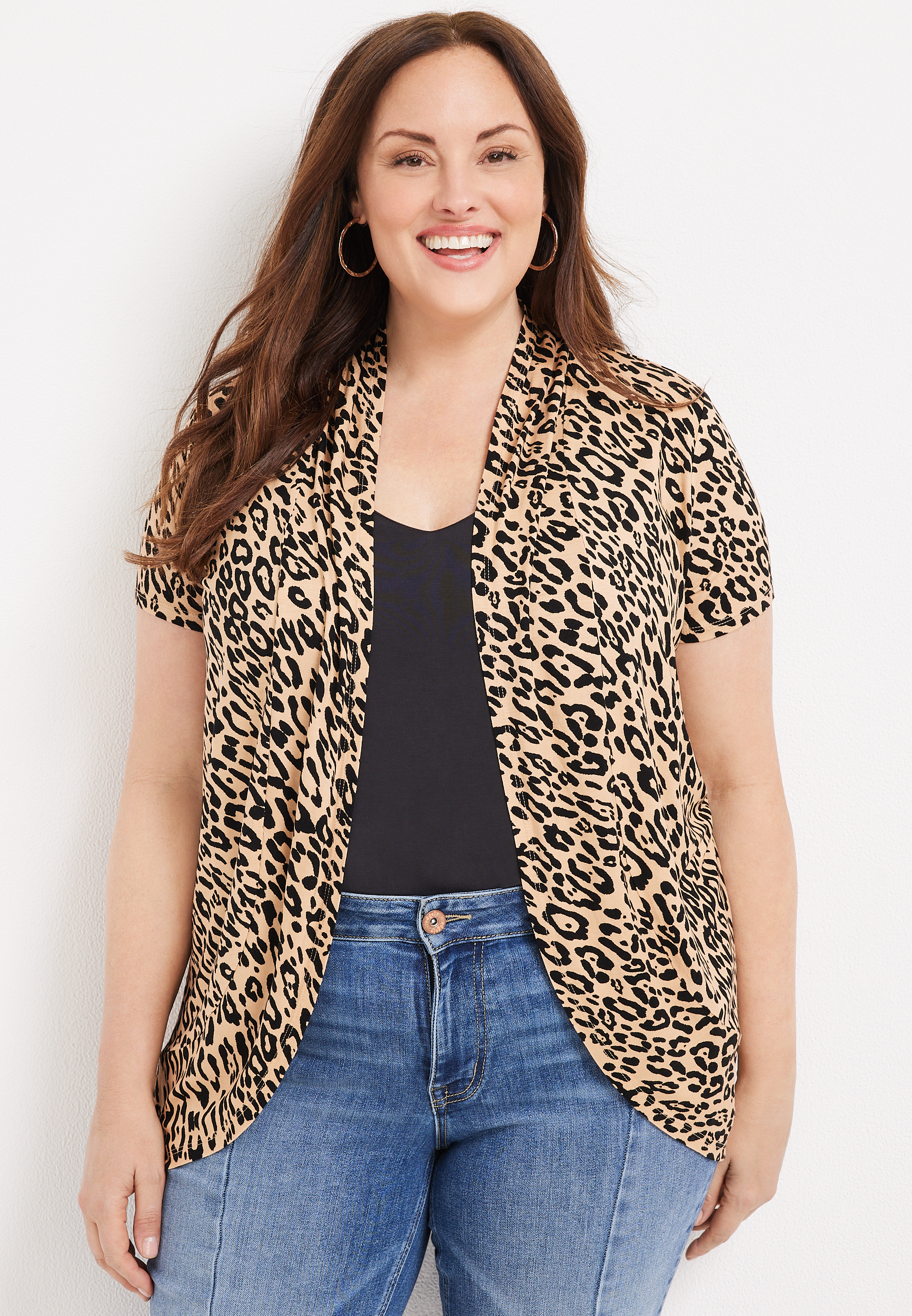 plus size cardigans and kimonos