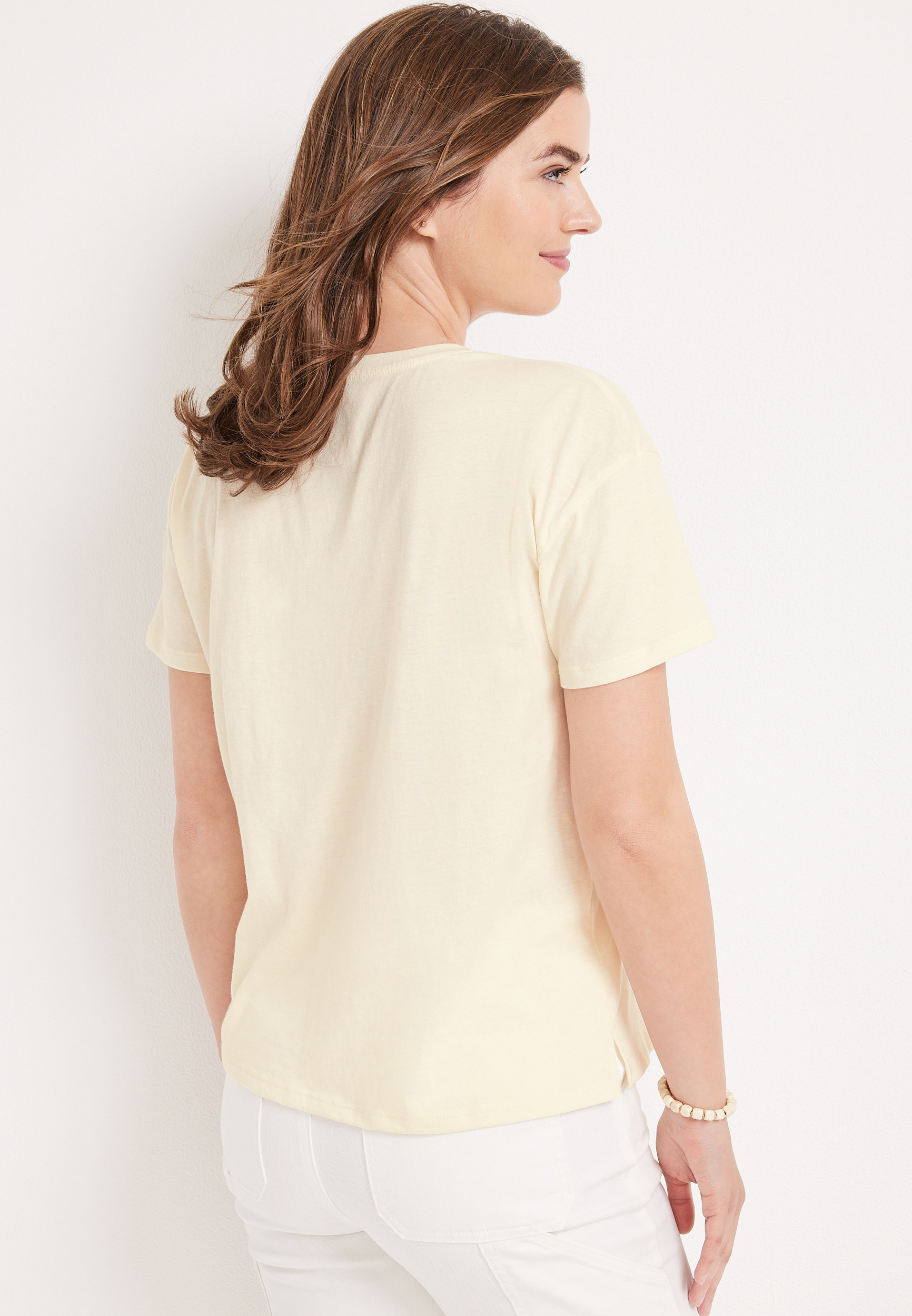 The Beatles Graphic Tee, ECRU, large